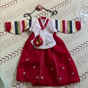 Colorful Kids Hanbok Costume